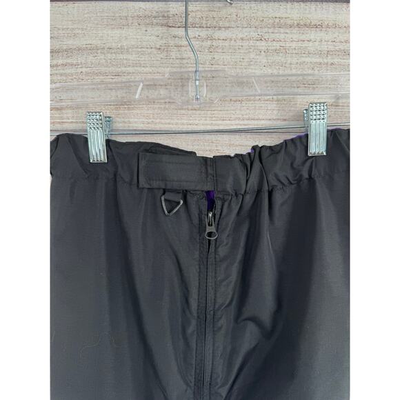Vintage Columbia Reversible Snow Pants Mens Medium Black Purple - Picture 13 of 14